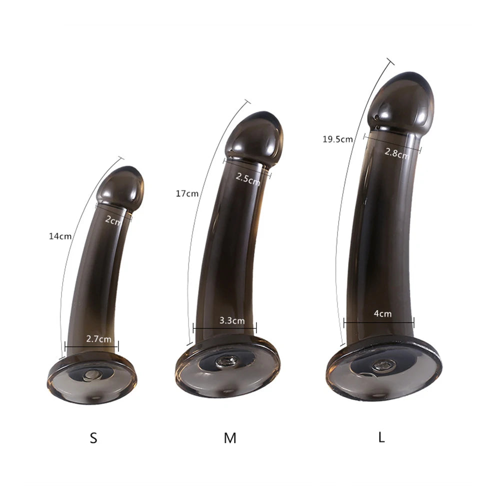 Realistic Dildo Sex Toys for Adult No Vibrator Butt Plug Strap On Penis Suction Cup Silicone G Spot Sex Toys For Women Sex Shop