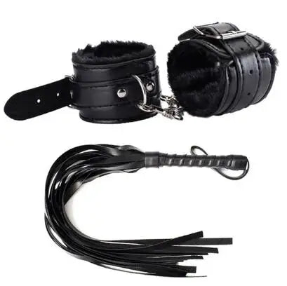 Erotic Sex Toys For Women Men Couples Adults Games Products BDSM Bondage Restraint Set Fetish Handcuffs Leather Whip Spanking