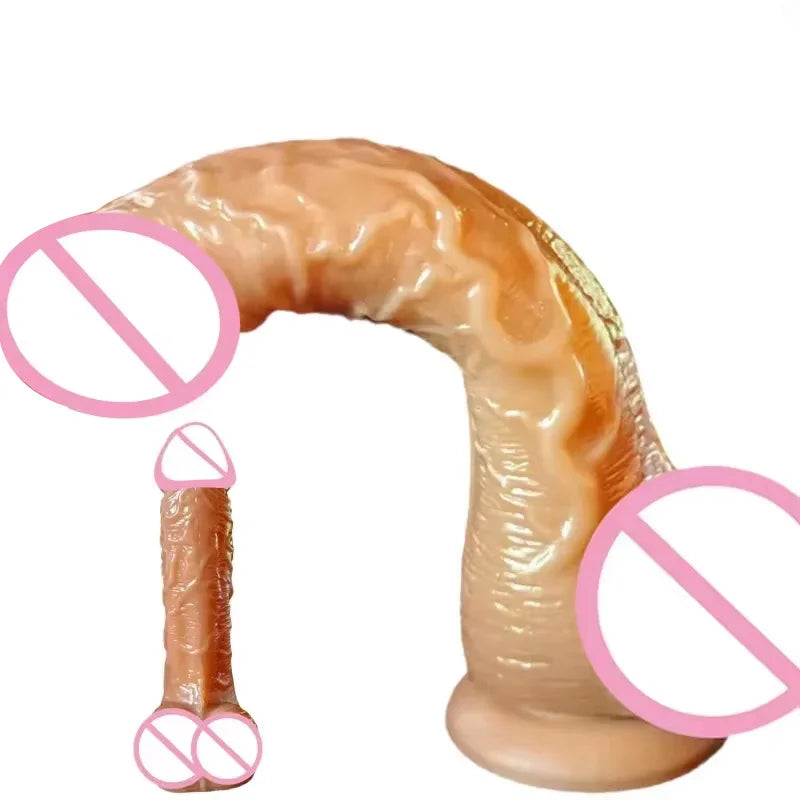 Adult Sex Toys Anal New Realistic Dildo Huge Sucker Soft Dildos for Women Masturbator Female Vagina Massage Anal Plug Product18+