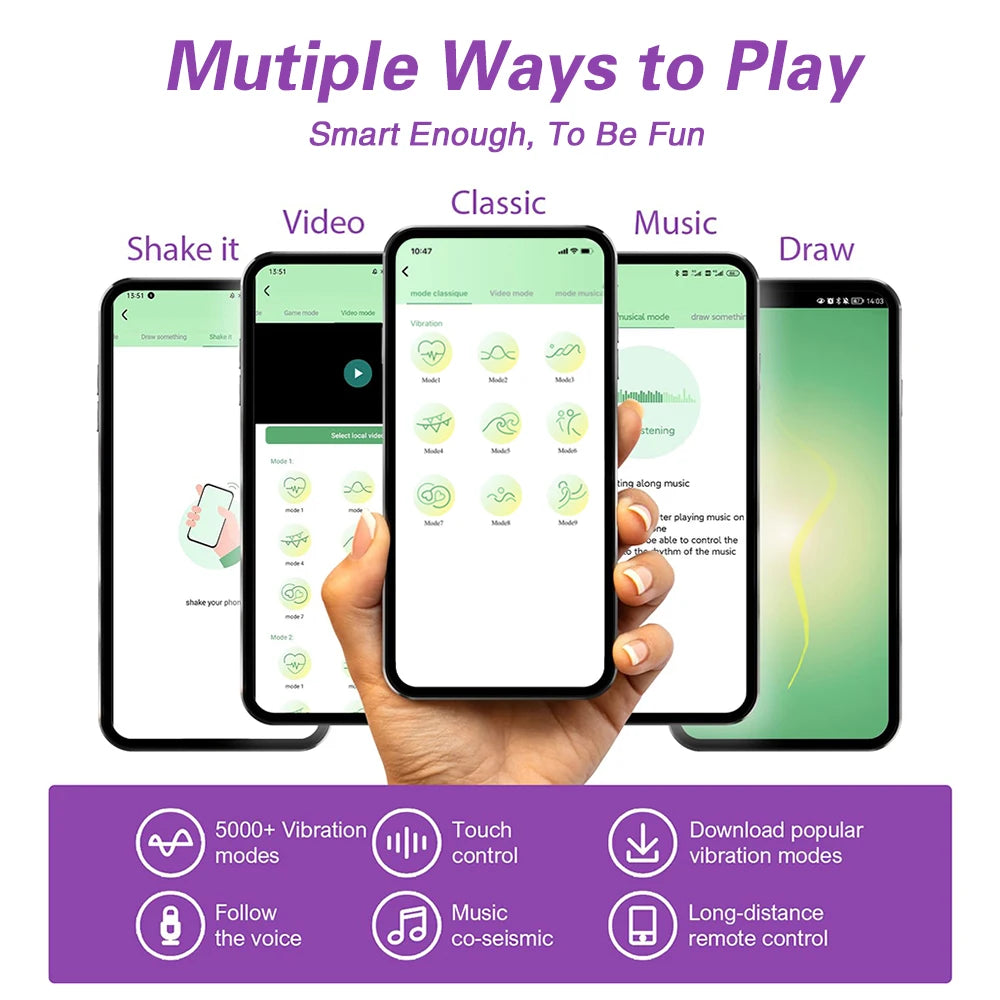 Wireless Bluetooth APP Vibrator Sex Toys For Wome Panties Wearable Clitoris Stimulator Massager Female Maturbator Adult Supplies