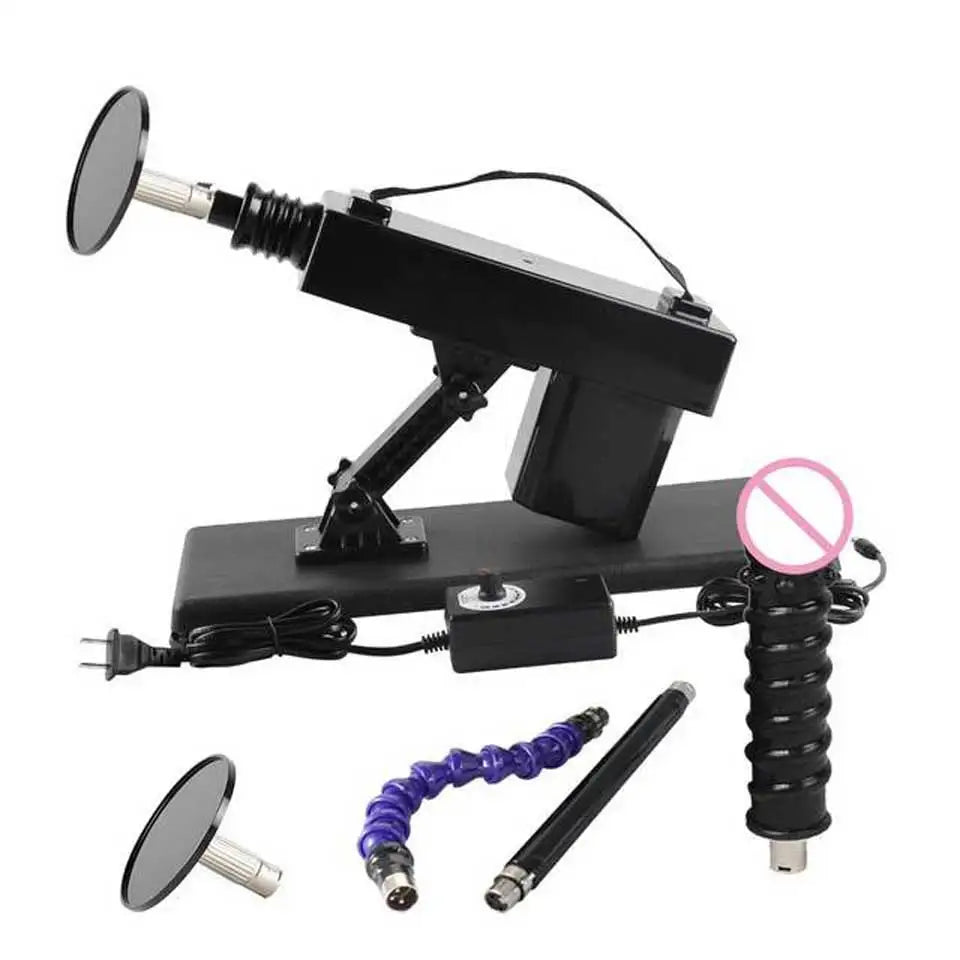 FREDORCH Automatic Thrusting Female Vibrator A2X Sex Machine Pumping Gun Vagina Anal Masturbation Adult Erotic Sex Toys