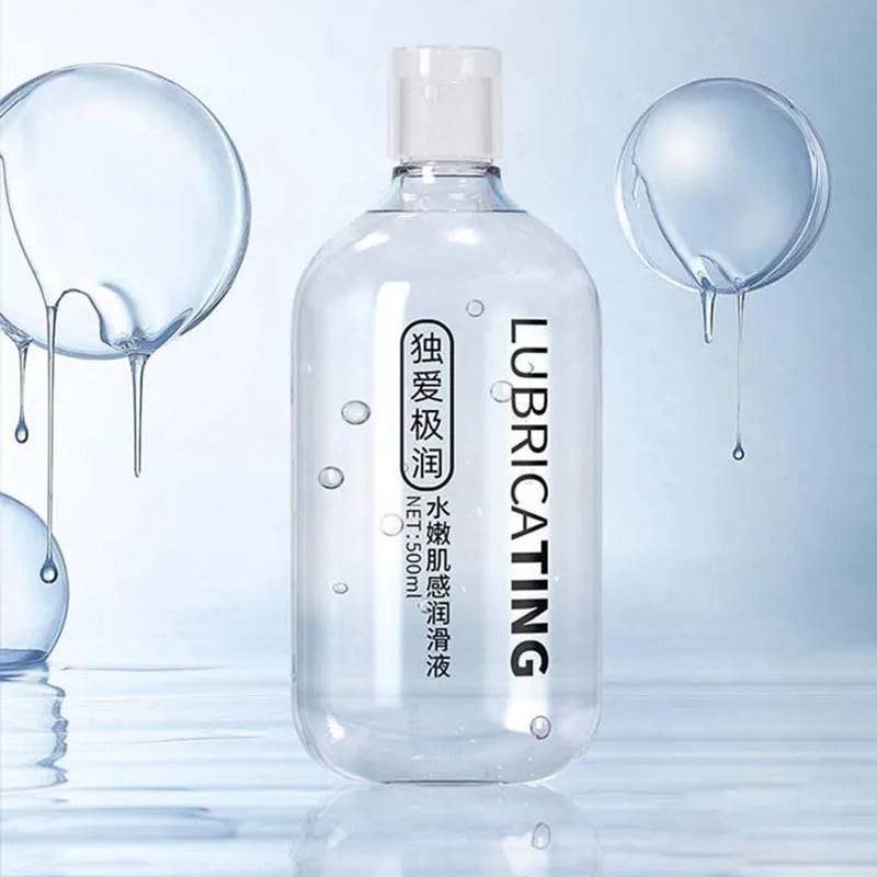Water-Based Intimate Lubricant 60ML/200ML/500ML Hypoallergenic Quick-Drying Non-Greasy Easy to Clean for Men And Women