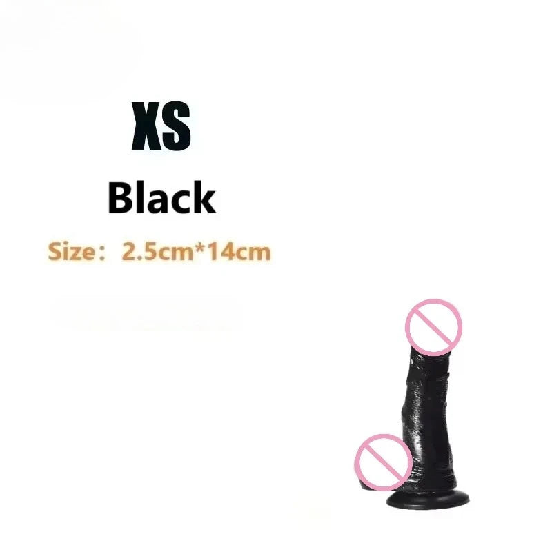 Realistic Dildo Sex toys for Woman Men Couples Silicone Penis  Masturbator Black Dildos Erotic Cock G Spot Clitoris Anal Sex Toy