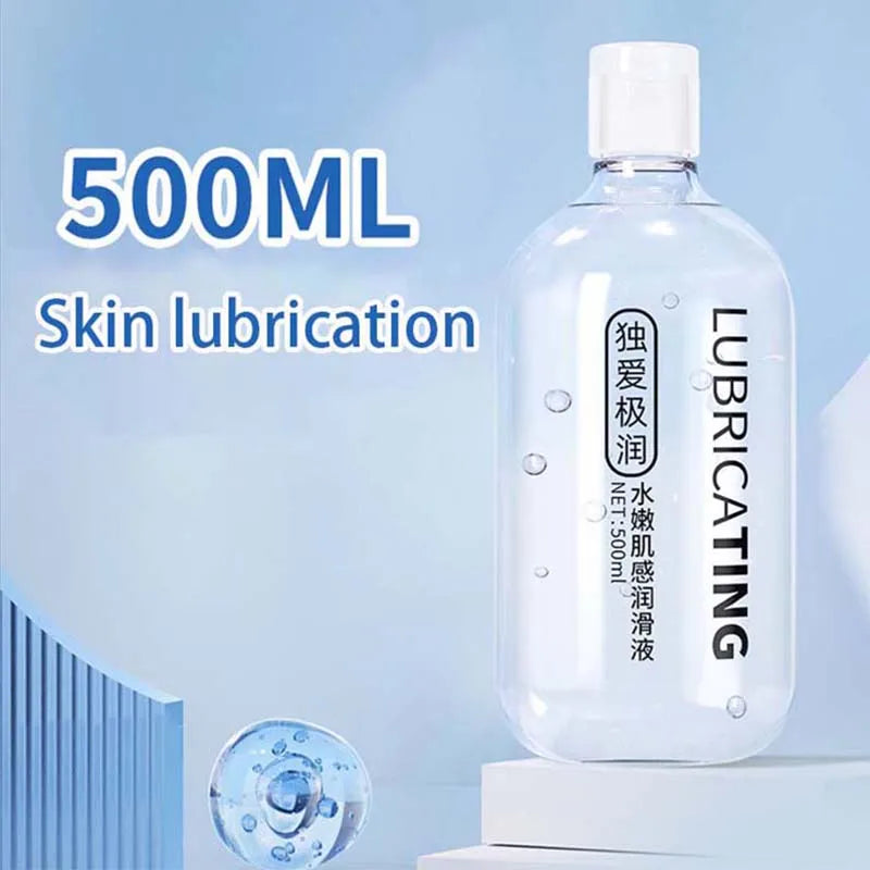 Water-Based Intimate Lubricant 60ML/200ML/500ML Hypoallergenic Quick-Drying Non-Greasy Easy to Clean for Men And Women