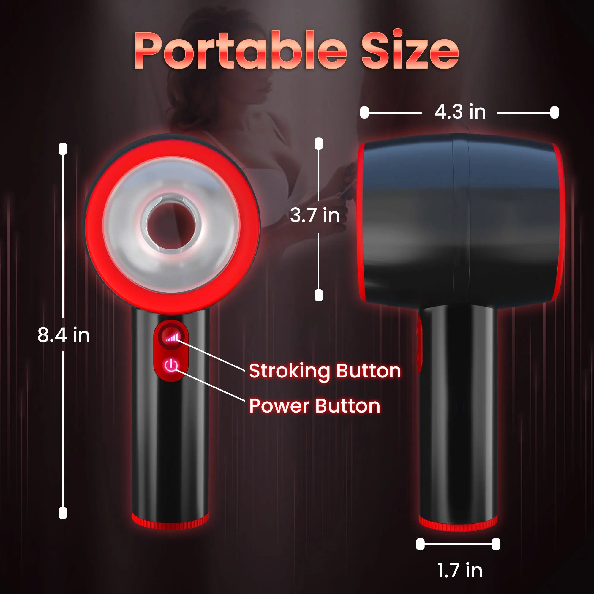 Kushor Automatic Male Masturbator 3 Modes Open Ended Thrusting Pocket Pussy Sucking Vagina Masturbation Cup Sex Toys For Men