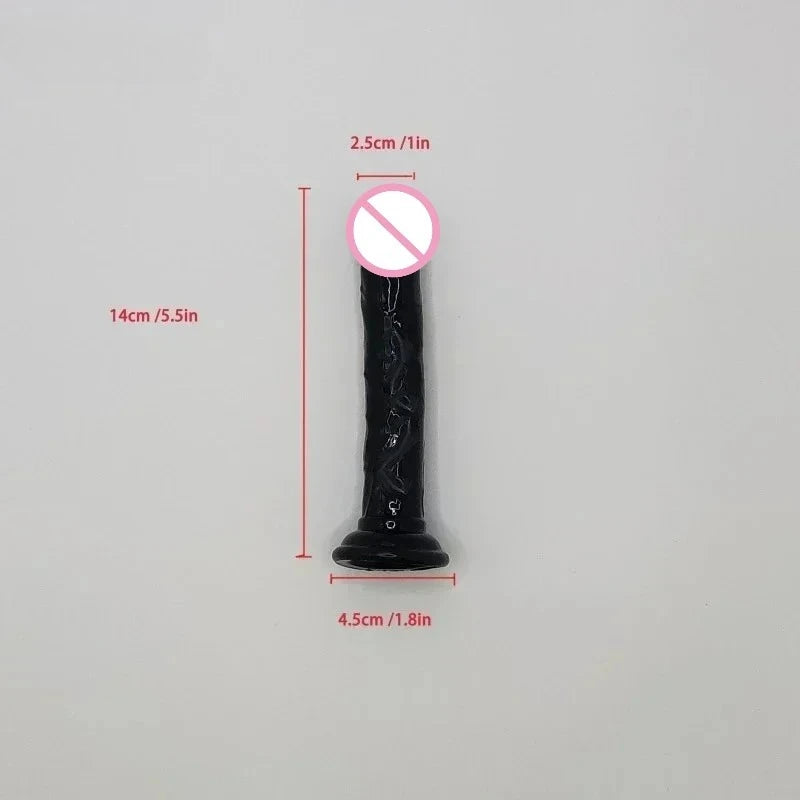 Realistic Dildo Sex toys for Woman Men Couples Silicone Penis  Masturbator Black Dildos Erotic Cock G Spot Clitoris Anal Sex Toy