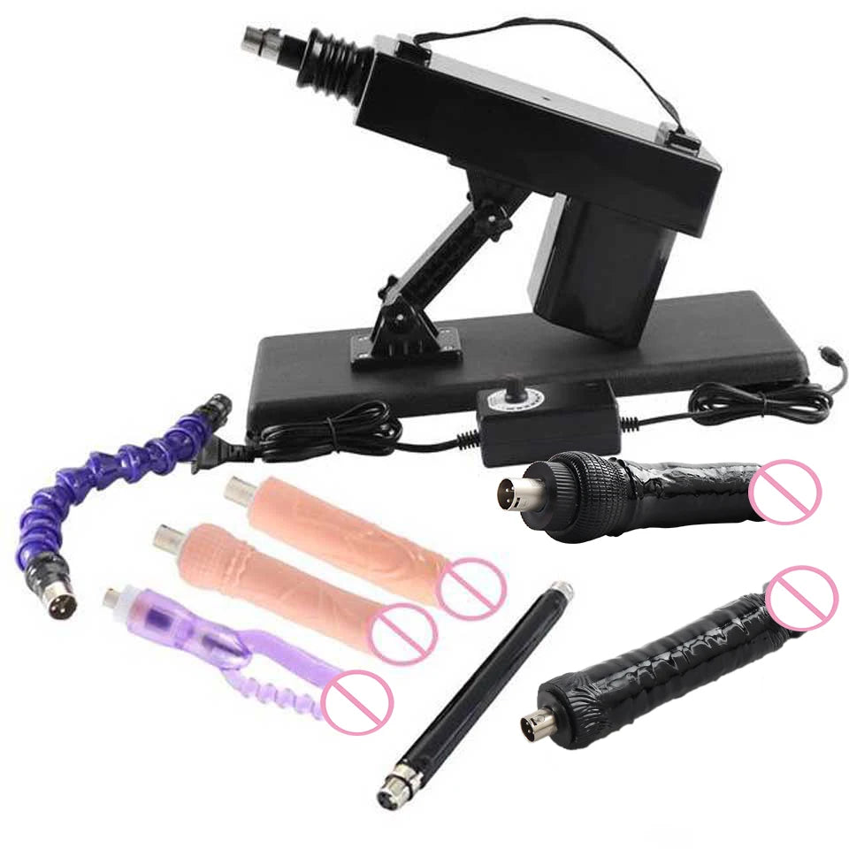 FREDORCH Automatic Thrusting Female Vibrator A2X Sex Machine Pumping Gun Vagina Anal Masturbation Adult Erotic Sex Toys