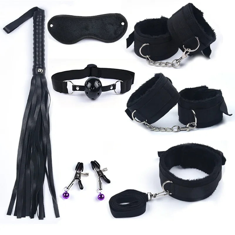 Sex toys for women BDSM sexual couples kit erotic accessories handcuffs for session Anal plug sex game Adult Sexy Toys sexyshop