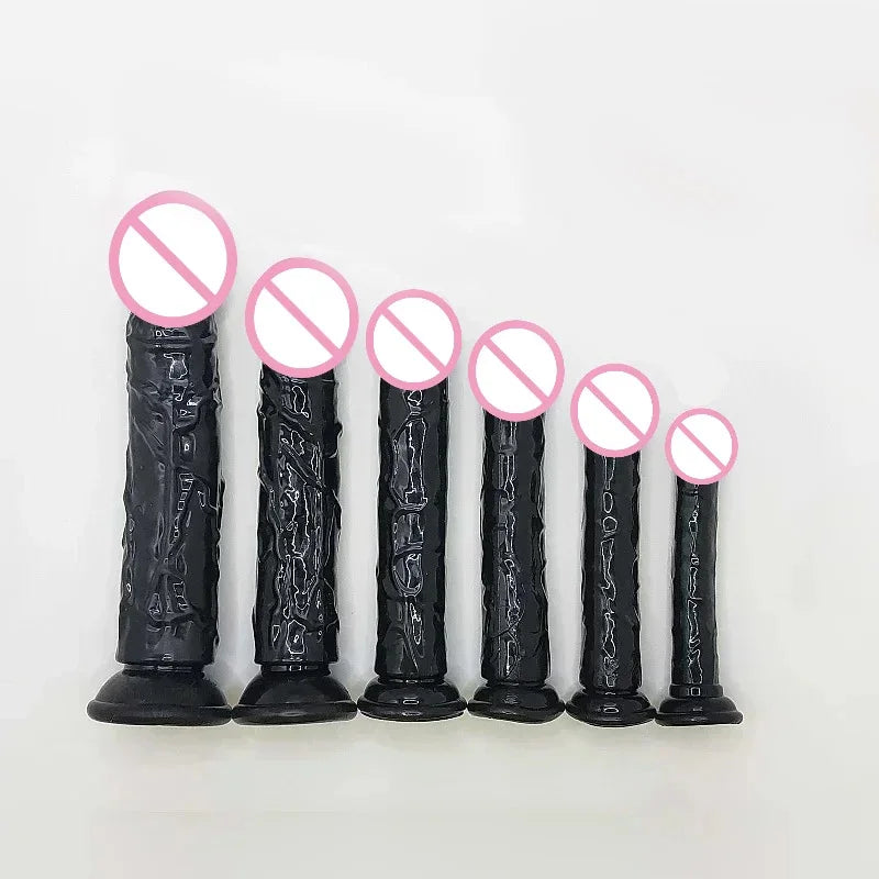 Realistic Dildo Sex toys for Woman Men Couples Silicone Penis  Masturbator Black Dildos Erotic Cock G Spot Clitoris Anal Sex Toy