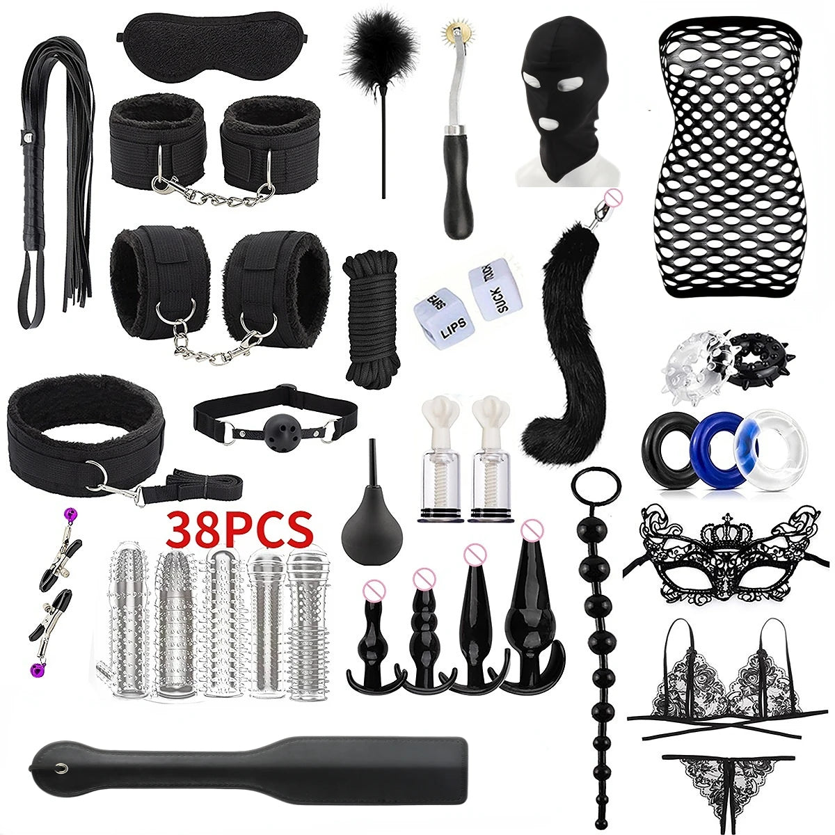 Sex toys for women BDSM sexual couples kit erotic accessories handcuffs for session Anal plug sex game Adult Sexy Toys sexyshop