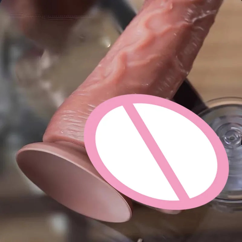 Adult Sex Toys Anal New Realistic Dildo Huge Sucker Soft Dildos for Women Masturbator Female Vagina Massage Anal Plug Product18+