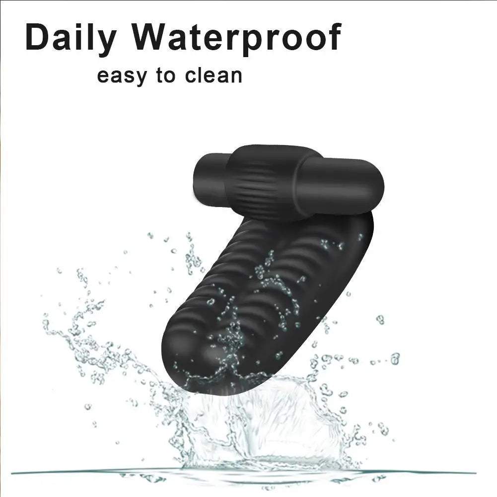 Sex Toys for Woman 2 Finger Sleeve Vibrator Clitoris G Spot Stimulator Vagina Massager Orgasm Lesbian Masturbator Erotic Goods