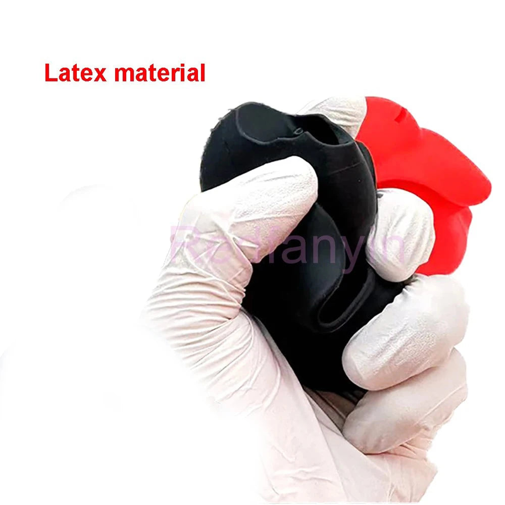 18+ Sex Toys BDSM Adult Games Latex Mouth Gag Bondage Couples Flirting Erotic Products Open Mouth Gag Balls