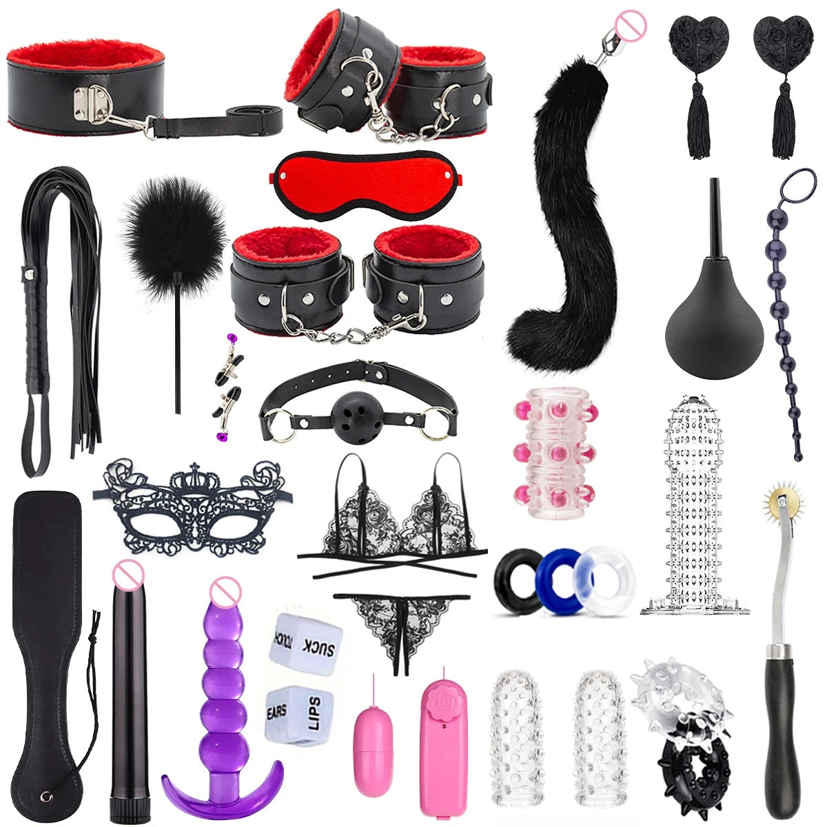 Sex toys for women BDSM sexual couples kit erotic accessories handcuffs for session Anal plug sex game Adult Sexy Toys sexyshop