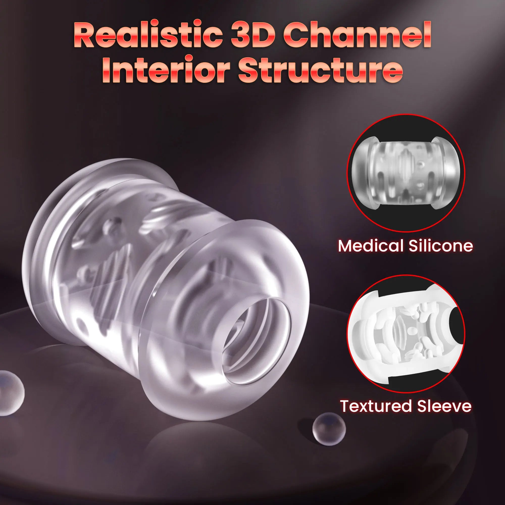 Kushor Automatic Male Masturbator 3 Modes Open Ended Thrusting Pocket Pussy Sucking Vagina Masturbation Cup Sex Toys For Men